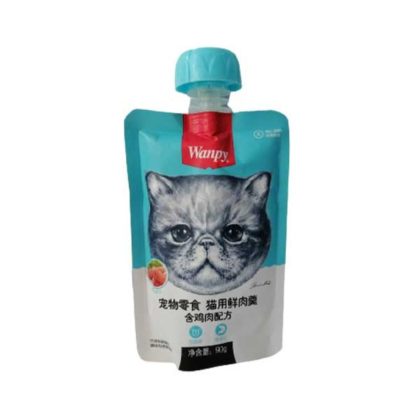 پودینگ گربه ونپی طعم مرغ وزن ۹۰ گرم