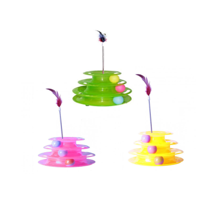 اسباب بازی گربه یونیورس برج سه طبقه مدل Tower Balls