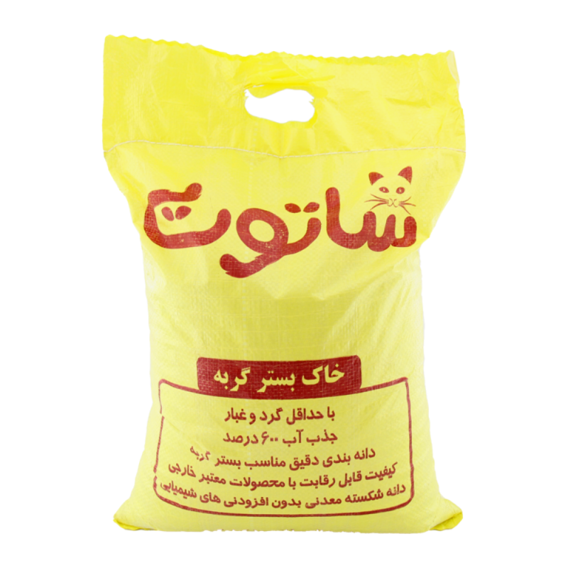 خاک گربه شاتوت قرمز مدل دانه شکسته وزن 10 کیلوگرم
