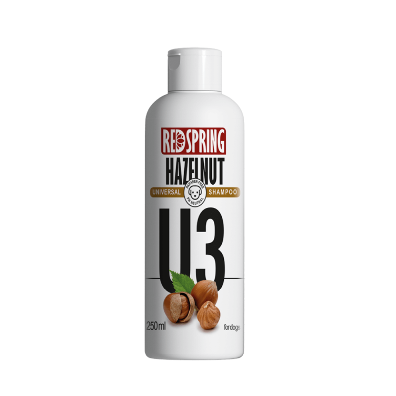 شامپو مخصوص سگ رد اسپرینگ مدل U3 با رایحه فندق 250ml