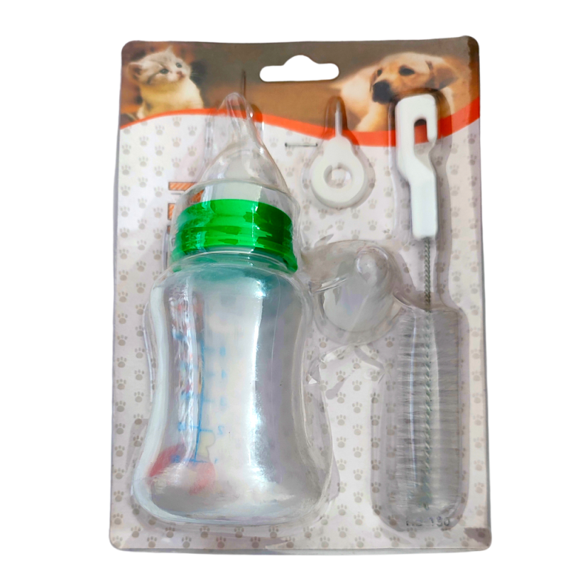 شیشه شیر سگ و گربه مدل Pet bottle با ظرفیت 150 میلی لیتر