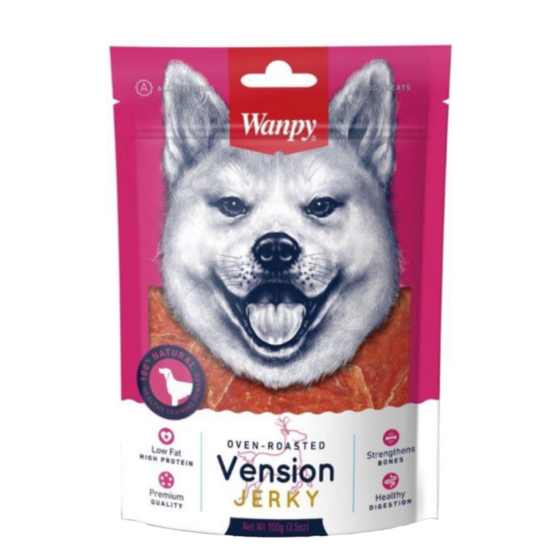 غذای تشویقی سگ ونپی مدل venison jerky