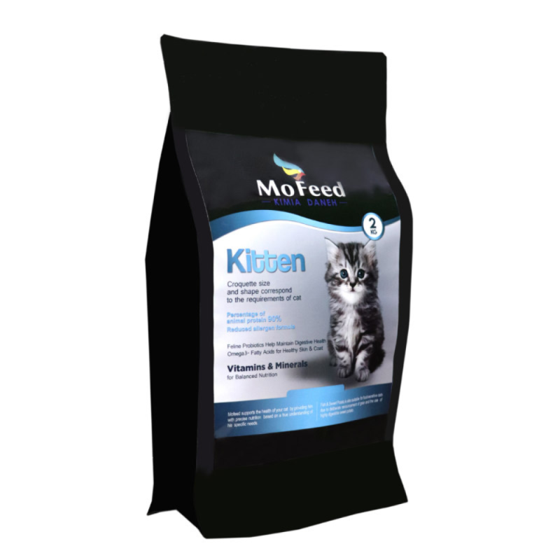 غذای بچه گربه برند مفید مدل kitten بسته 2 کیلوگرم