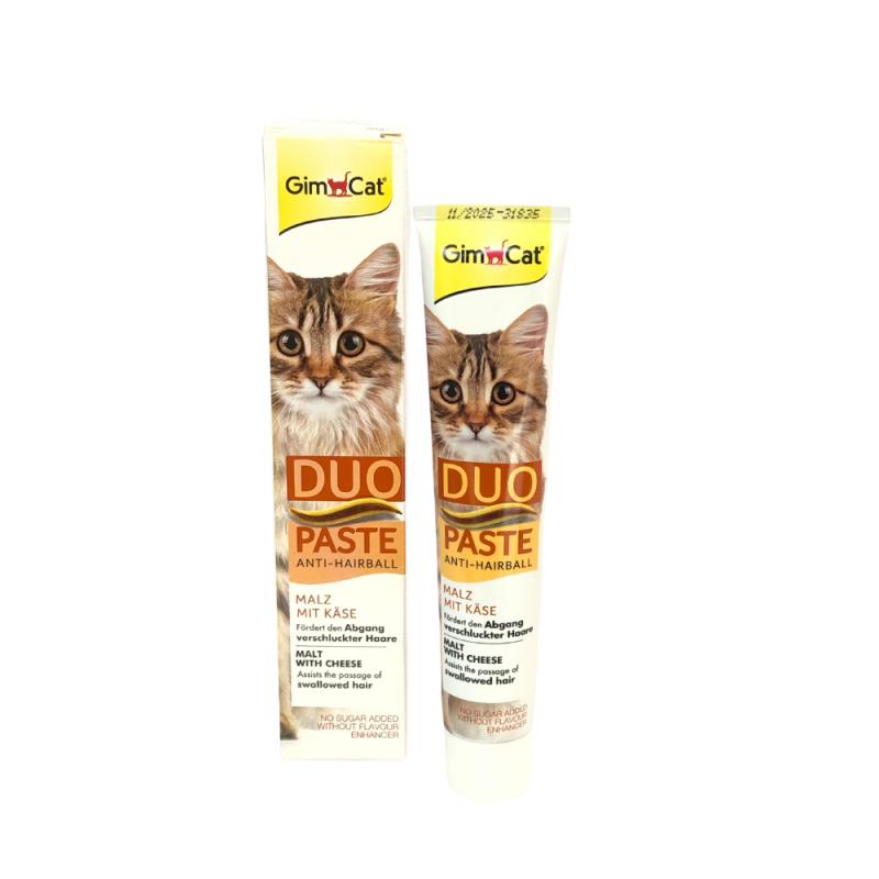 خمیر مالت گربه جیم کت طعم پنیر (Gimcat Malt) وزن ۱۰۰ گرم